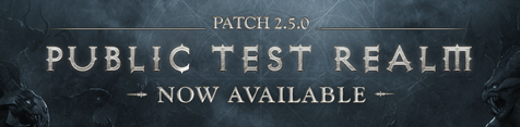 Diablo 3 Public Test Realm is NOW AVAILABLE!