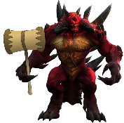 Diablo with his Ban Hammer after Season 9 Banwave